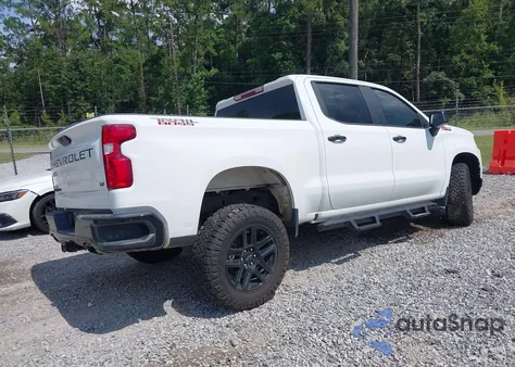 2021 Chevrolet Silverado 1500 4Wd Short Bed Lt Trail Boss из США, поврежденный, VIN 1GCPYFED4MZ453500